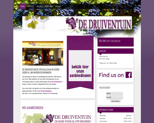 De Druiventuin Logo