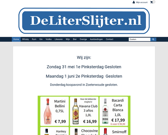 DeLiterSlijter.nl Logo