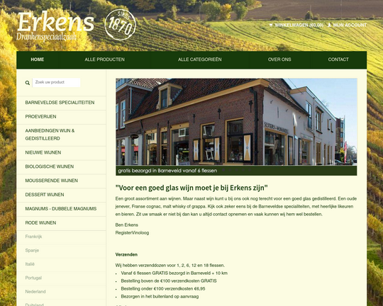 Erkens Drankenspeciaalzaak Logo