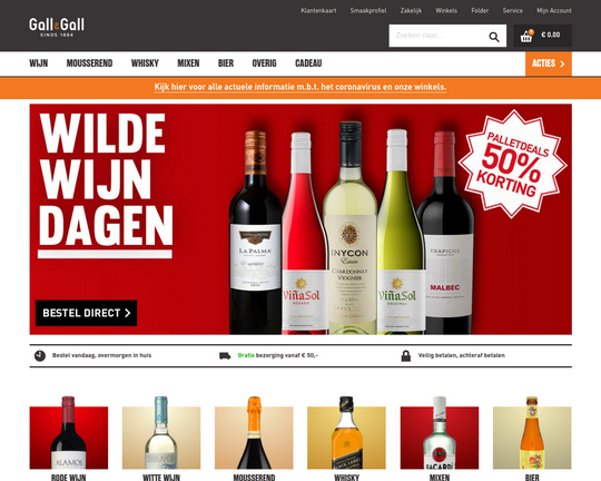 Gall & Gall Webwinkel Logo