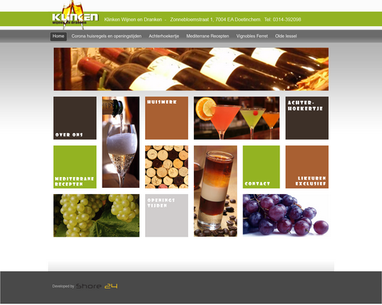 Klinken Wijnen en Dranken Logo
