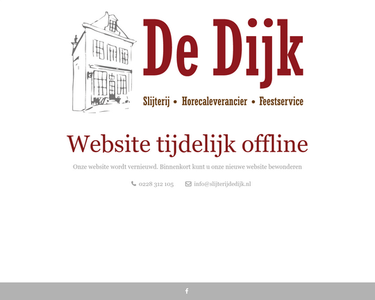 Slijterij De Dijk Logo
