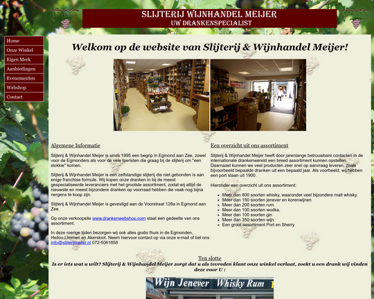 Slijterij Meijer Logo