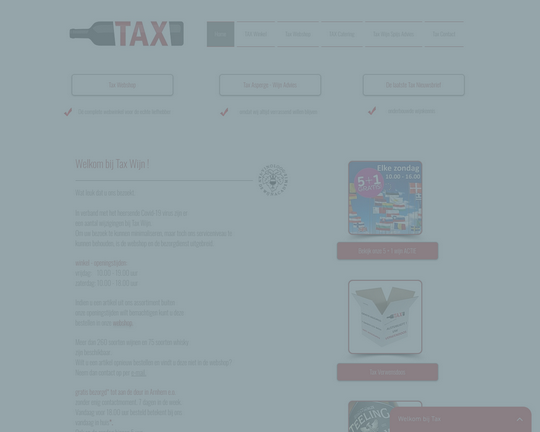 Tax Wijn Logo