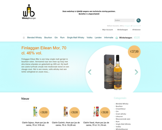 Whisky Bezorgen