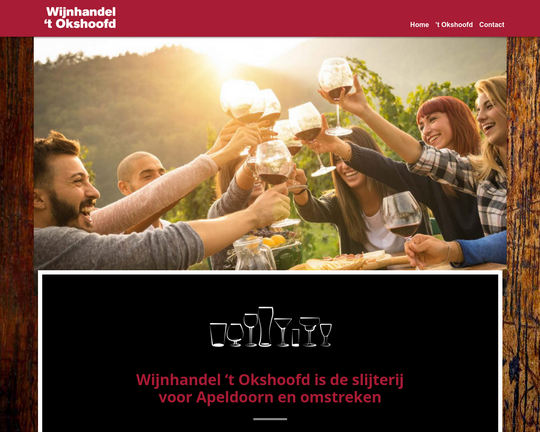 Wijnhandel & Slijterij t Okshoofd Logo