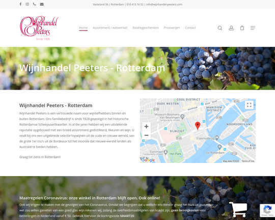 Wijnhandel Peeters Logo