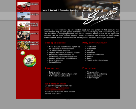 Wijnhandel Sante Logo