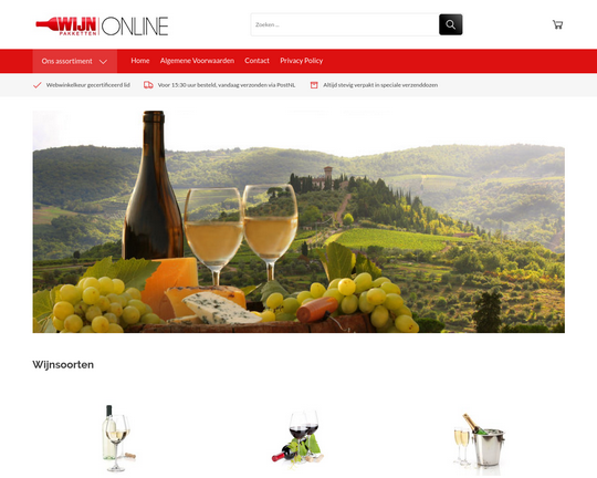 Wijnpakketten Online Logo